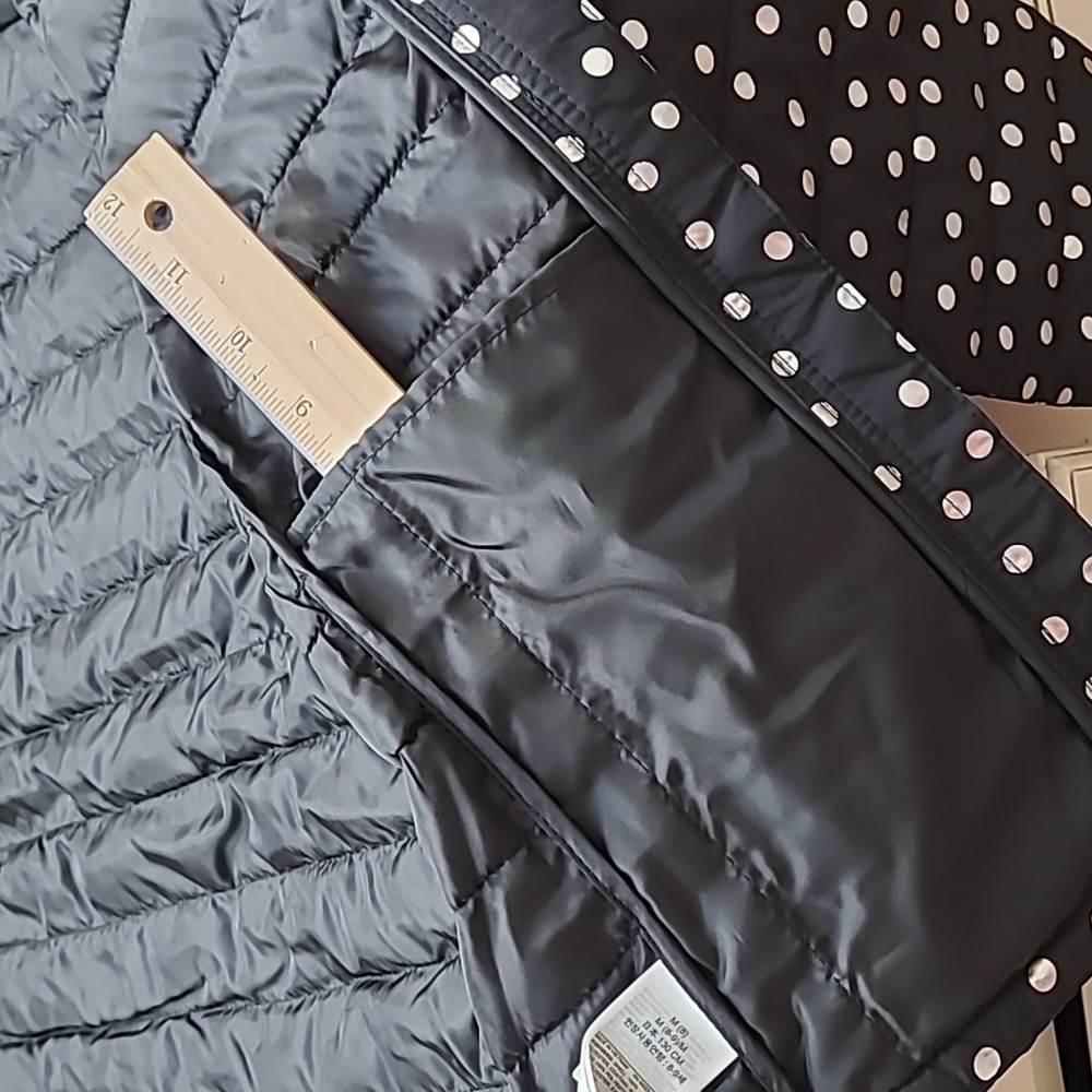 Kids Cold Control Puffer Jacket Silver Dots - 2 Inside Pockets! New with Tags! - Picture 8 of 15